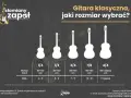 Porównanie rozmiarów gitar klasycznych i akustycznych dla dzieci i młodzieży. Wybierz idealny rozmiar gitary!