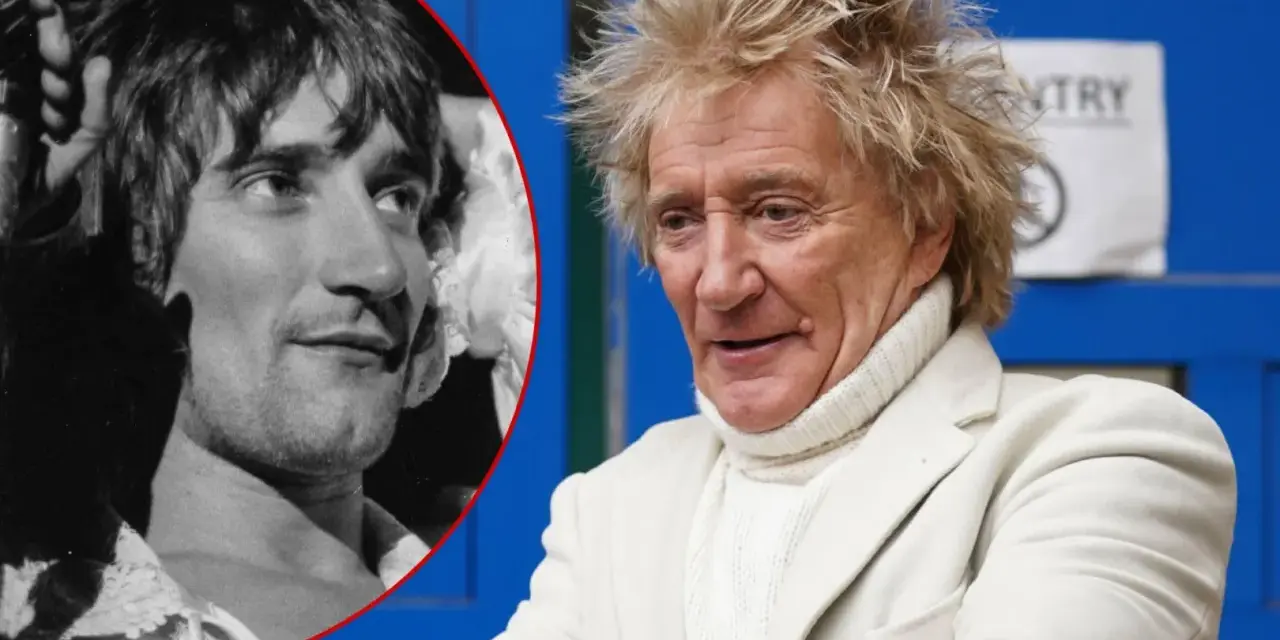 Młody i starszy Rod Stewart. Zastanawiasz się, ile lat ma Rod Stewart?